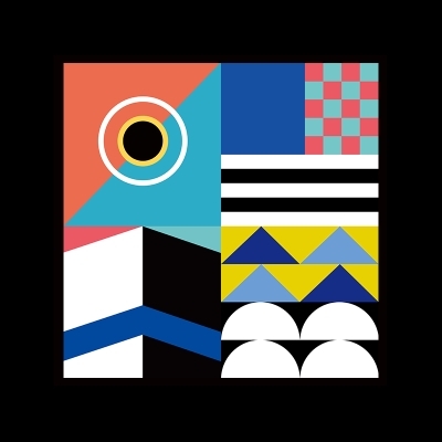 撞色几何画价格