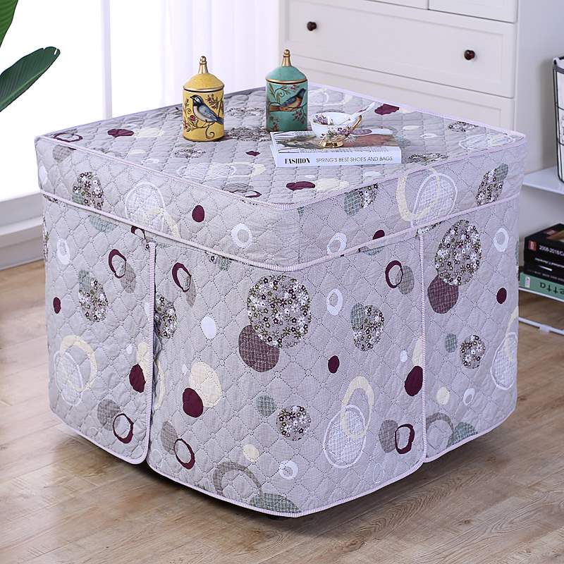 加厚取暖正方形新款电烤炉套罩电火罩套布家用烤火罩电炉罩桌罩套