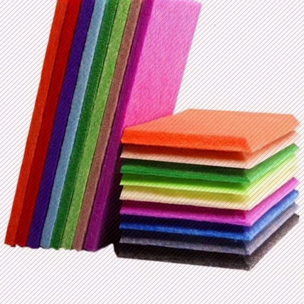 毛毡毡布胶布料贴毛毡彩色背毛毡毛毡子隔音吸音布墙墙面粘工业自