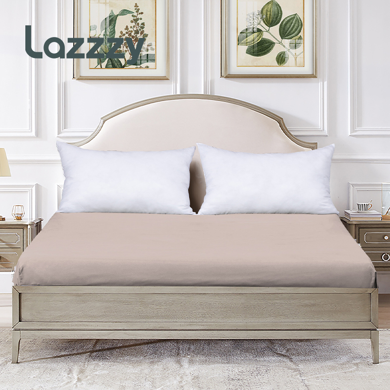 lazzzy水洗棉床笠1.5m1.8米单人双人床包防滑床垫席梦思床罩单件