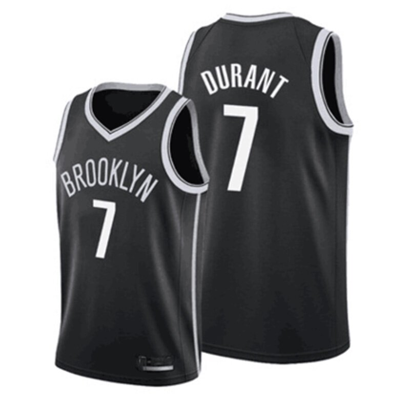 篮网队欧文球衣11号篮球服套装男定制学生比赛班服杜兰特哈登背