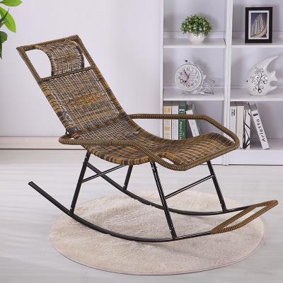 竹藤摇椅躺椅逍遥椅图片