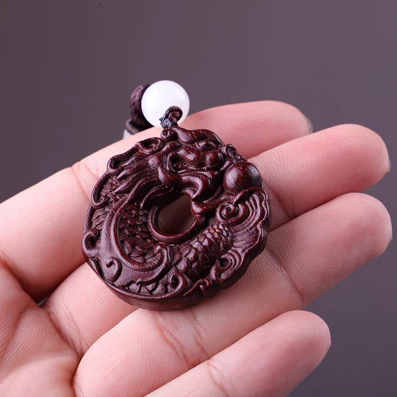 纯黄铜金龙鱼钥匙扣挂件实心转运鱼化龙吊坠创意鲤鱼汽车复古礼物