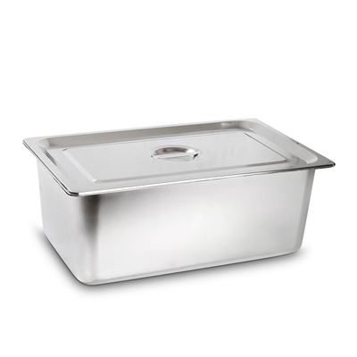 不锈钢长方形盆带盖