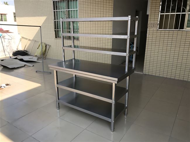 作台锈台切带上调料三台打层立厨荷工架操台房作不架架面钢子菜桌