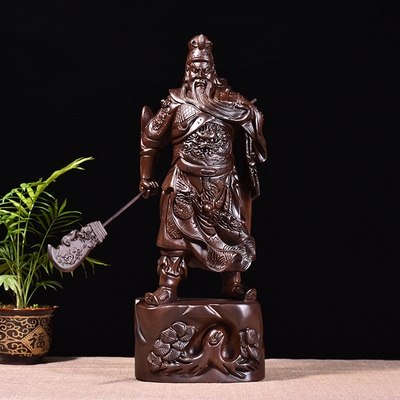 关公木雕像价格