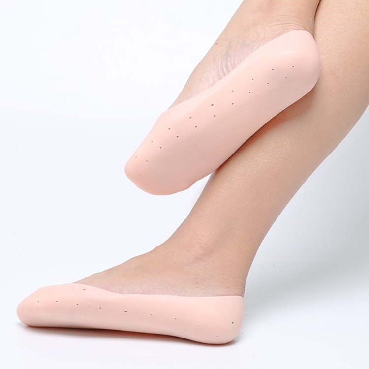 船袜套硅胶脚后跟保护套全脚防裂套袜子男女护足跟干裂起皮开裂套