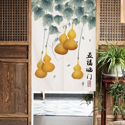 屏风帘卧室厕所门隔断图片