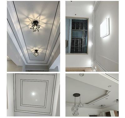 扁条墙角线压边条装饰线条镜子贴条相框带背胶艺术美墙纸长地板砖