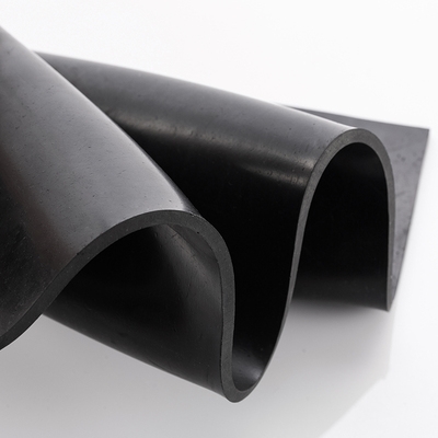 橡胶垫耐油耐磨防滑橡胶板黑色绝缘胶垫加厚减震3/5/10mm工业胶皮