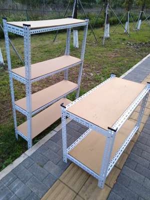 角钢货架展示架自由组合家用万能角钢货架材料仓库仓储置物架角铁