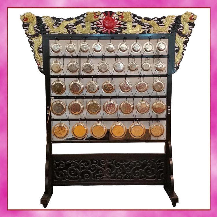 g调37音云锣实木架乐团演奏高铜锣