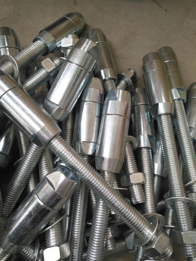 锚头膜结构配件加工锚头生产索头钢丝绳张拉膜用接头紧固器三件套