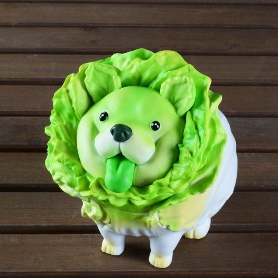 菜狗手办大号龚俊同款网红礼物现货玩偶模型诺安招财转运车载基金