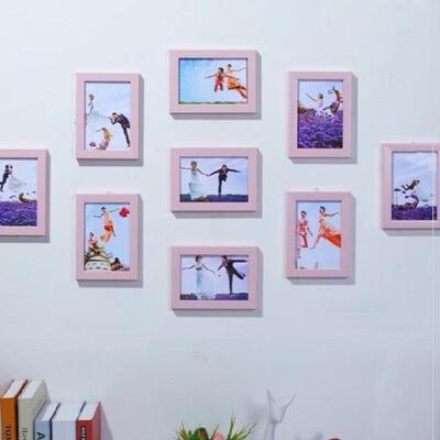 九宫格照片墙制作图片