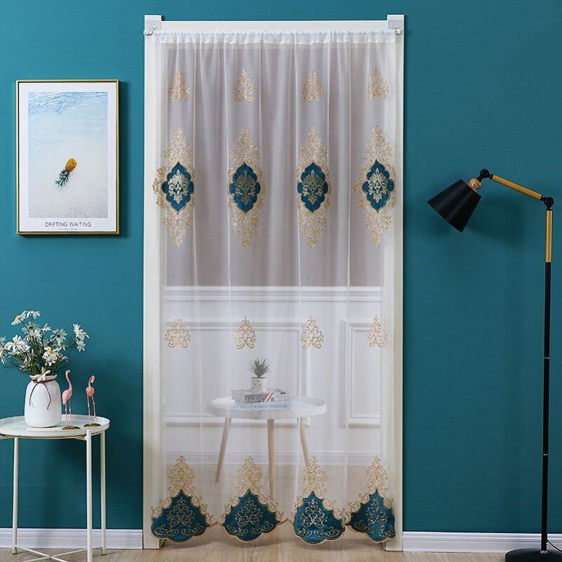 夏天挂在门上的门帘新款门帘防蚊防蝇纱门帘纱窗帘夏季装饰家用卧