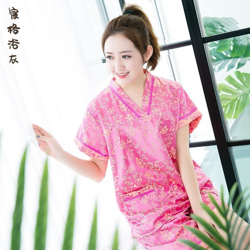 桑拿房汗蒸衣服女