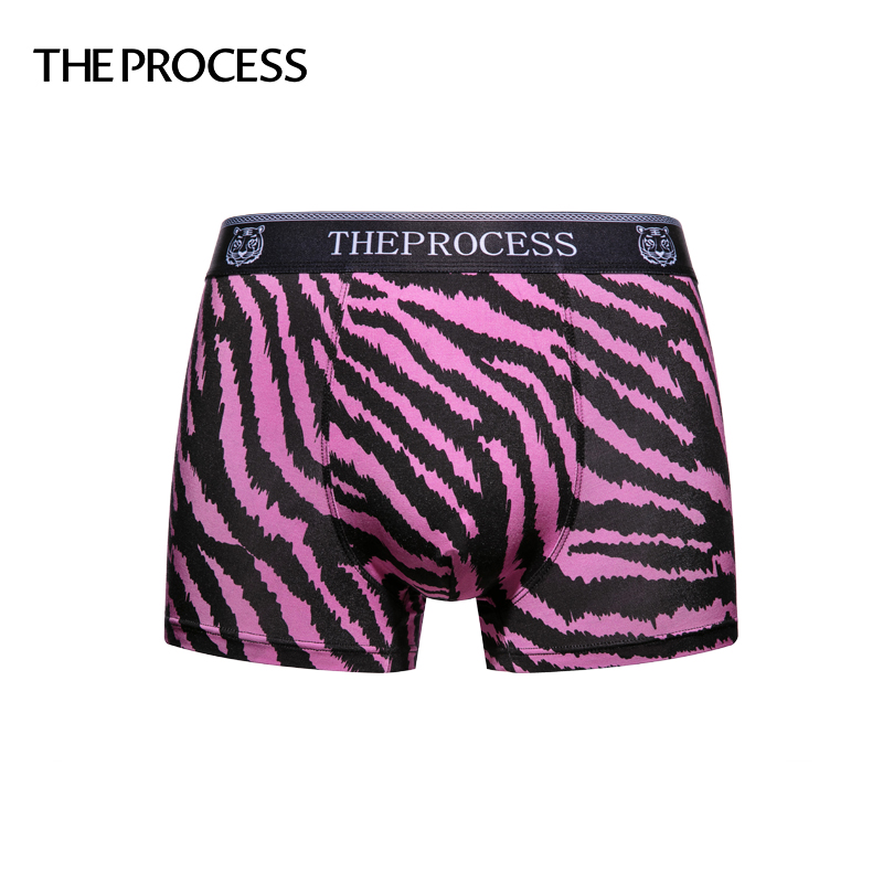 TheProcess虎纹内裤男粉色