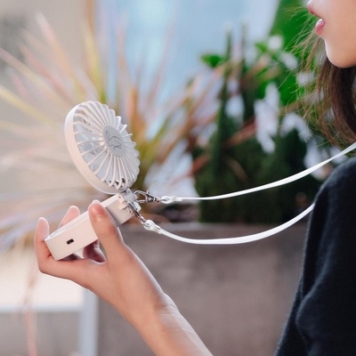 风扇充电式大蓄电池随身图片