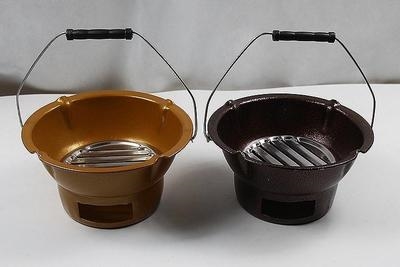 木炭烧烤炉家用户外火锅图片