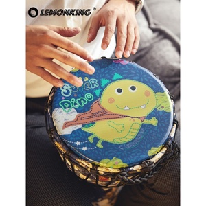 非洲鼓入门初学儿童手鼓小10寸丽江8.5寸幼儿园专业乐器