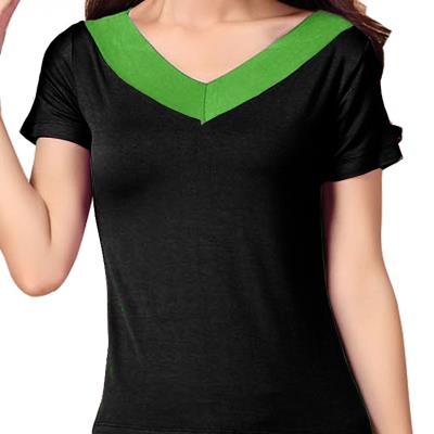 服装舞蹈s拉丁舞蹈演出夏练功服短袖服女上衣新款广场舞跳舞衣服