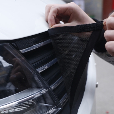汽车防柳絮网车用进气口飞絮网虫飞虫透气通用冷凝器护网专用专业