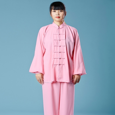 太极服棉加丝长袖图片