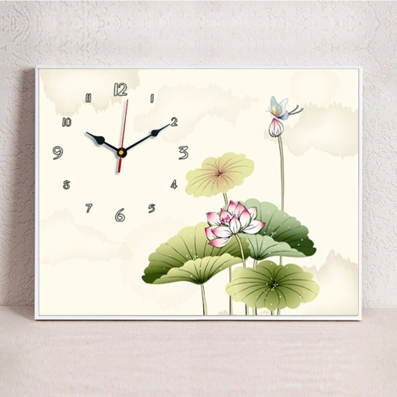 简约客厅装饰现代电表画开配盒子画遮挡电箱电闸挂免关箱创意打孔