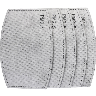 5口罩五层过滤片熔喷布防尘防雾霾活性炭滤芯