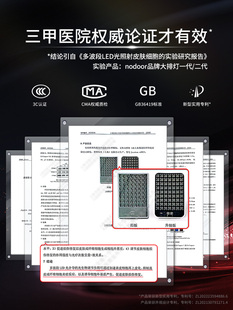 nodoor大排灯白月光家用照光灯美容仪祛痘光子嫩肤红光面罩面膜仪