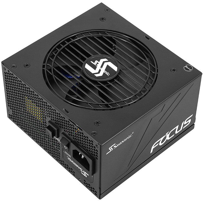 海韵电源focus 650w 550w电脑电源台式机电源 金牌全模组静音电源