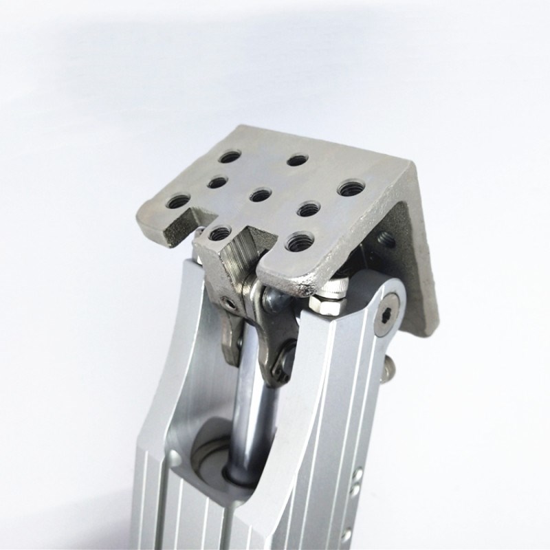 注塑机机械手配件天行夹子爪旋组90度翻转气缸侧姿组气动水口夹具