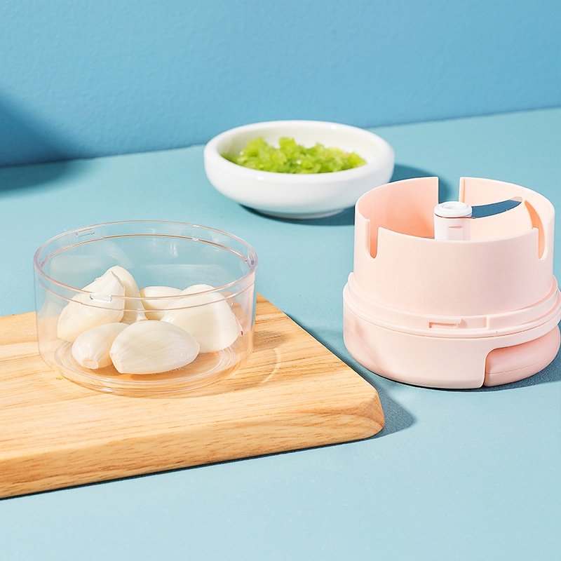 捣蒜泥神器打蒜蓉手动料理搅蒜器蒜末蒜米搅碎机厨房小型拉绞蒜器
