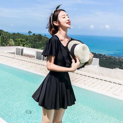 女生泳衣学生韩版图片