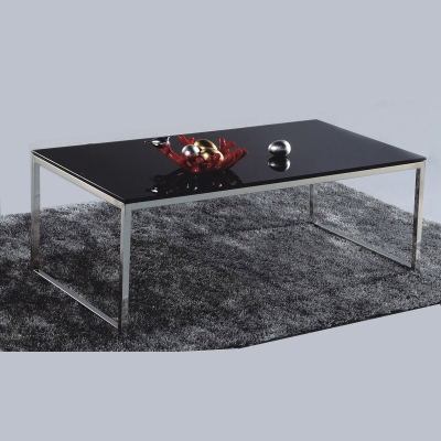 钢架玻璃茶几价格