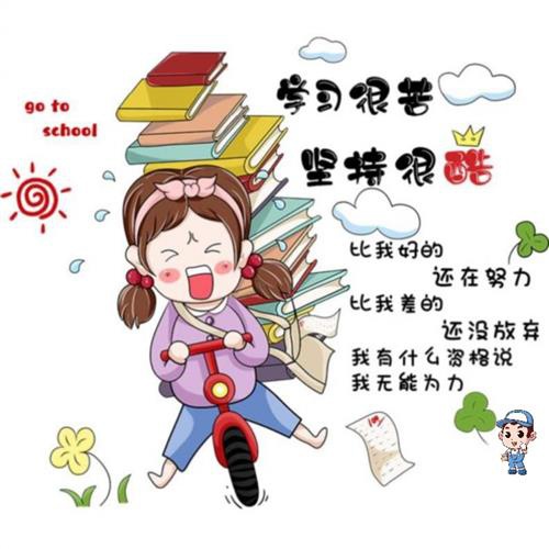 (今日8折)高档.中考励志标语墙贴墙律房间墙贴纸防水自志厉立贴中学生