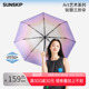 SUNSKIP霓虹钛银防晒伞防紫外线伞便携晴雨用遮阳伞