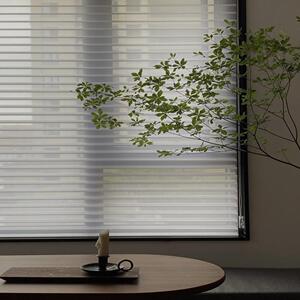 电动百叶窗帘日式帘窗帘柔纱帘卷帘百叶遮光书房客厅餐厅办公室帘