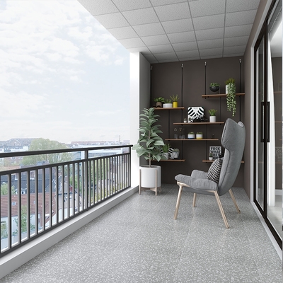 仿古砖纯灰色地砖600x600图片