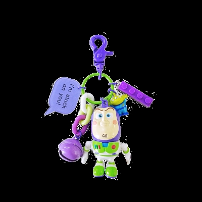 新品挂件钥匙扣玩具总动员巴斯光年可爱公仔包包挂饰汽车钥匙配饰