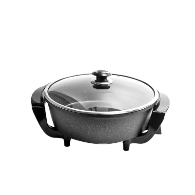 多功能不粘电子电热锅图片