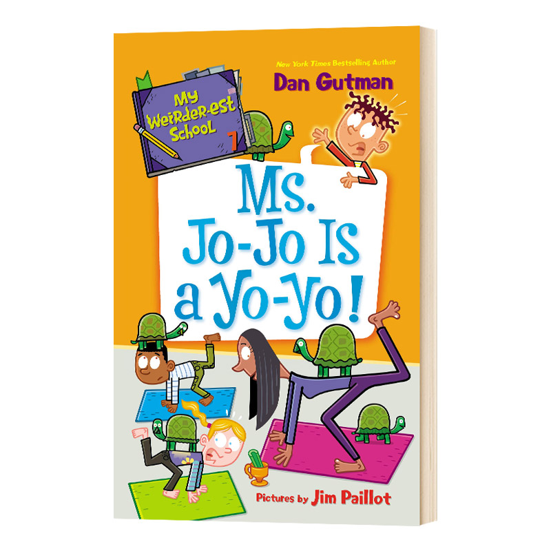 英文原版 My Weirder-est School #7: Ms. Jo-Jo Is a Yo-Yo!疯狂学校第5季7 英文版儿童全英语书