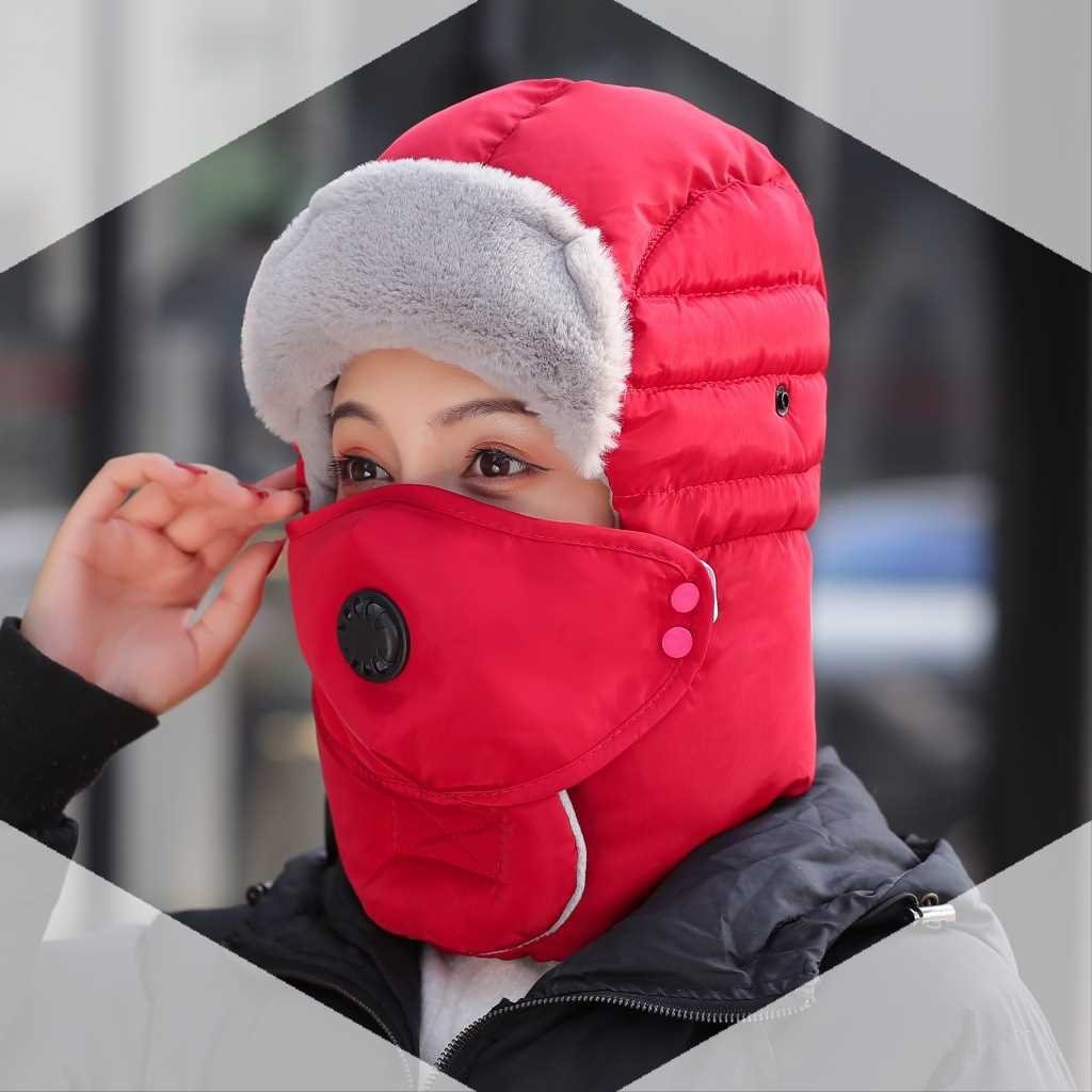 冬季摩托车头套男电动机车挡风装备护全脸钓鱼保暖帽子防寒面罩