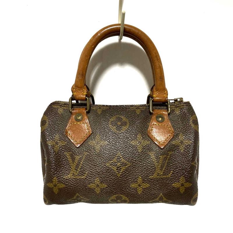 中古lv路易威登8新迷你speedy手提包老花35613123brandear