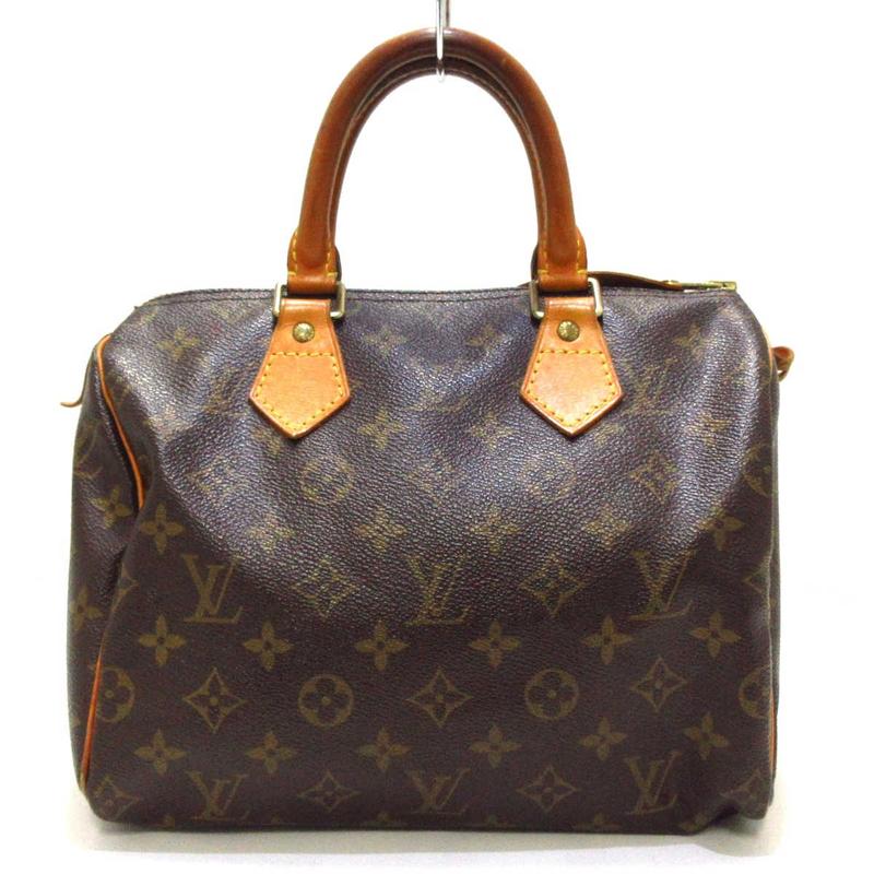 中古lv路易威登85新speedy25手提包老花35681648zg