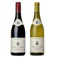 法国原瓶进口佩兰家族Famille Perrin罗纳河谷珍藏红白葡萄酒双支