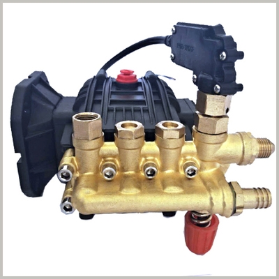 280/380升级款高压洗车机泵头直流清洗机头设备配件通用黑猫神龙