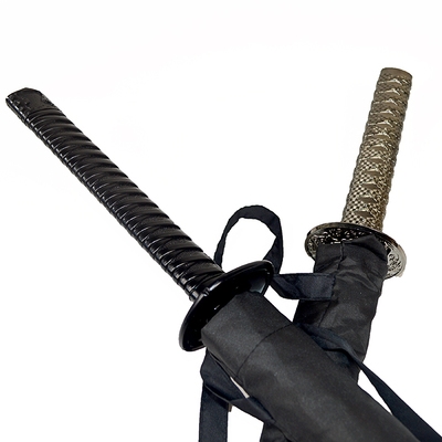 高档男晴雨两用创意长柄雨伞女黑科技遮阳学生刀伞剑伞个性动漫武