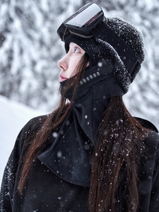 滑雪护脸面罩秋冬季头套防风防寒专业户外运动男女款滑雪专用